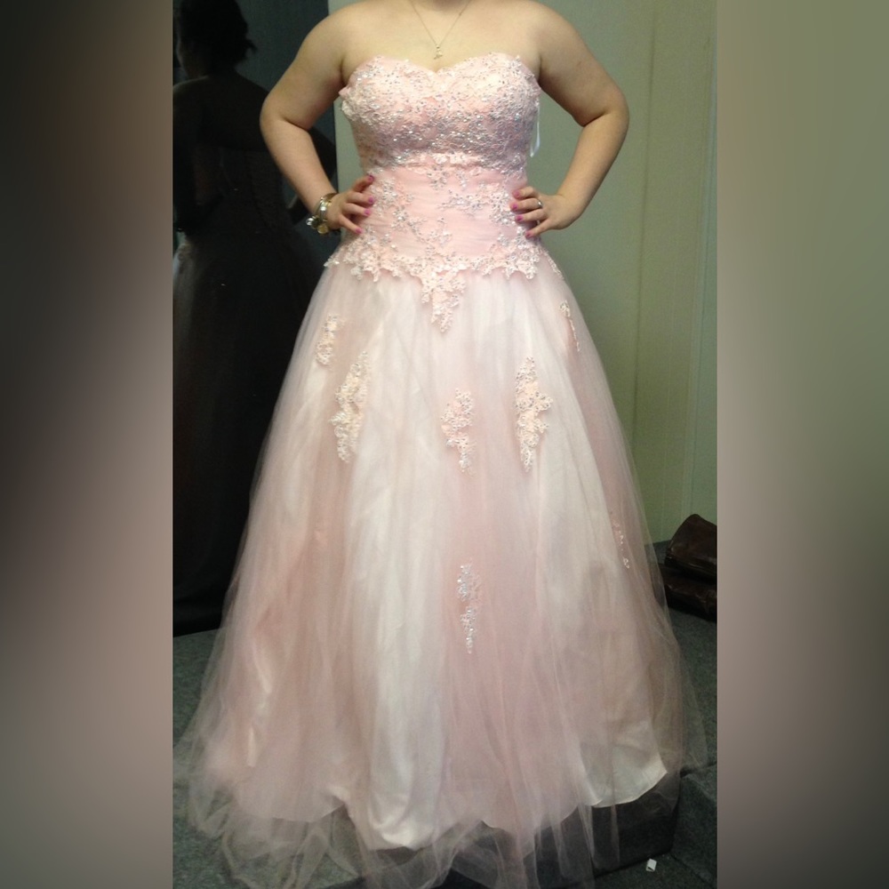 Baby Pink Ball Gown